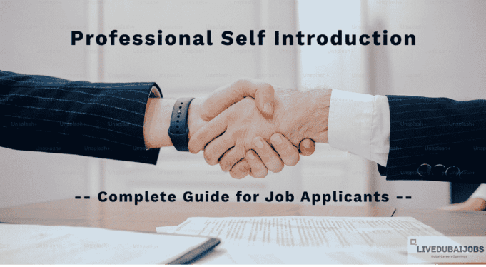 Professional Self-Introduction in UAE Job Interviews: A Complete Guide for Job Applicants